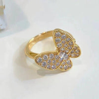 [LOVE LUCKY]BUTTERFLY DIAMOND RING