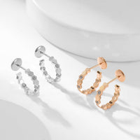 [LOVE LUCKY]BEE LOVE DIAMOND HOOP EARRINGS