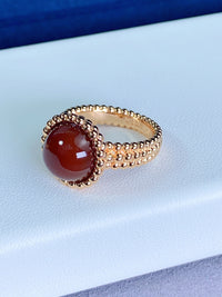 [LOVE LUCKY]PERLEE COULEURS ROSE GOLD RING