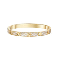 [LOVE LUCKY]LOVE BRACELET 6.1MM DIAMOND-PAVED