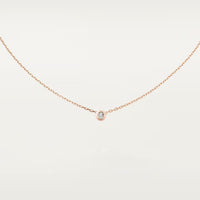 [LOVE LUCKY]DAMOUR DIAMOND NECKLACE