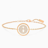 [LOVE LUCKY]LUCKY MOVE DIAMOND PAVED BRACELET