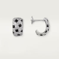 [LOVE LUCKY]PANTHERE MINI FULL DIAMOND EARRINGS