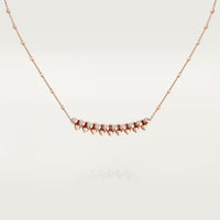 [LOVE LUCKY]CLASH  MEDIUM DIAMOND NECKLACE