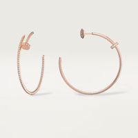 [LOVE LUCKY]JUSTE FULL DIAMOND LARGE EARRINGS