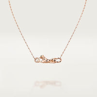 [LOVE LUCKY]PANTHERE FULL DIAMOND NECKLACE