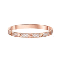 [LOVE LUCKY] LOVE BRACELET 6.1MM DIAMOND-PAVED