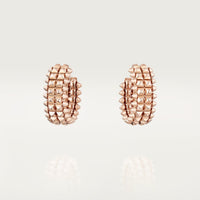 [LOVE LUCKY]CLASH 9.2MM DOUBLE ROW EARRINGS