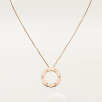 [LOVE LUCKY]LOVE NECKLACE 16MM