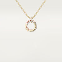 [LOVE LUCKY]TRINITY MEDIUM  DIAMONDS NECKLACE