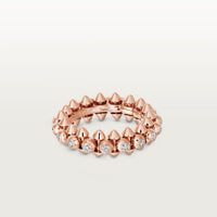 [LOVE LUCKY]CLASH 6.8MM DIAMOND MEDIUM RING