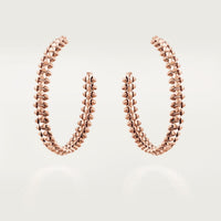 [LOVE LUCKY]CLASH HOOP LARGE EARRINGS