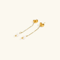 [LOVE LUCKY]Dorothy Pearl Earrings
