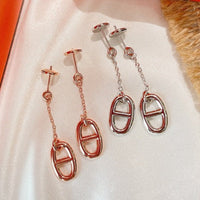 [LOVE LUCKY]CHAINE TASSEL EARRINGS