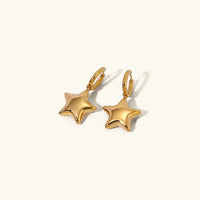 [LOVE LUCKY]Xenia Gold Earrings