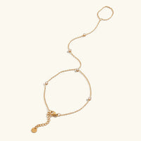 [LOVE LUCKY]Cressida Diamond Hand Chain