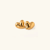 [LOVE LUCKY]Dorothea Heart Earrings