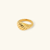[LOVE LUCKY]Mia Gold Croissant Ring