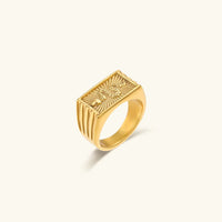 [LOVE LUCKY]Miles Gold Ring