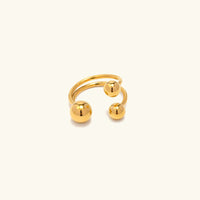 [LOVE LUCKY]Pluto's Orbit Gold Ring