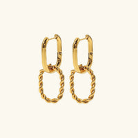[LOVE LUCKY]Skadi Gold Earrings
