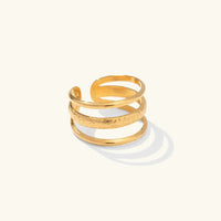 [LOVE LUCKY]Shirley Gold Ring