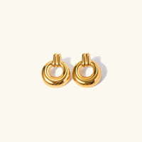 [LOVE LUCKY]Lynora Gold Earrings