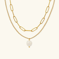 [LOVE LUCKY]Tropica Freshwater Pearl Necklace