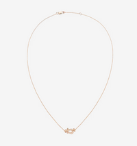 [LOVE LUCKY]FORCE 10 DIAMOND PINK GOLD NECKLACE MINI MODEL
