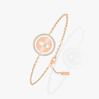 [LOVE LUCKY]LUCKY MOVE PAVED DIAMOND BRACELET