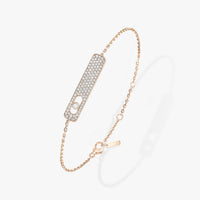 [LOVE LUCKY]MOVE CLASSIQUE DIAMOND PAVED BRACELET