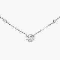 [LUXE]13 Diamond Necklace 0,20ct Brilliant Shape Joy Messika 04281-PG