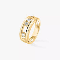 [LOVE LUCKY] MoveGold Diamond Ring