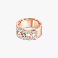 [LOVE LUCKY] Move Noa Diamond Pave_ Ring