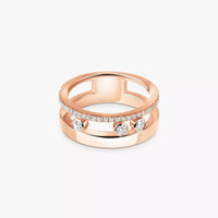 [LOVE LUCKY]Move Romane Diamond Ring
