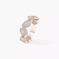 [LOVE LUCKY]Diamond Wedding Ring My Twin