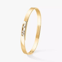 [LOVE LUCKY]Move Noa Diamond Bangle Bracelet