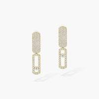 [LOVE LUCKY]Imperial Move SM Diamond Earrings