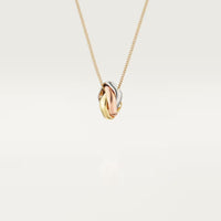 [LOVE LUCKY]TRINITY CUSHION NECKLACE COLLECTION