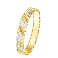 [LOVE LUCKY]Five-row diamond bracelet