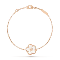 [LOVE LUCKY]LUCKY WHITE MOP PLUM BLOSSOM  BRACELET